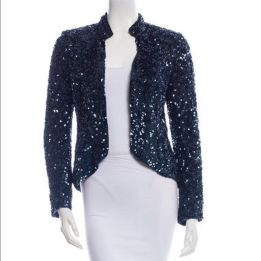 Gryphon sequin jacket. Black - size small